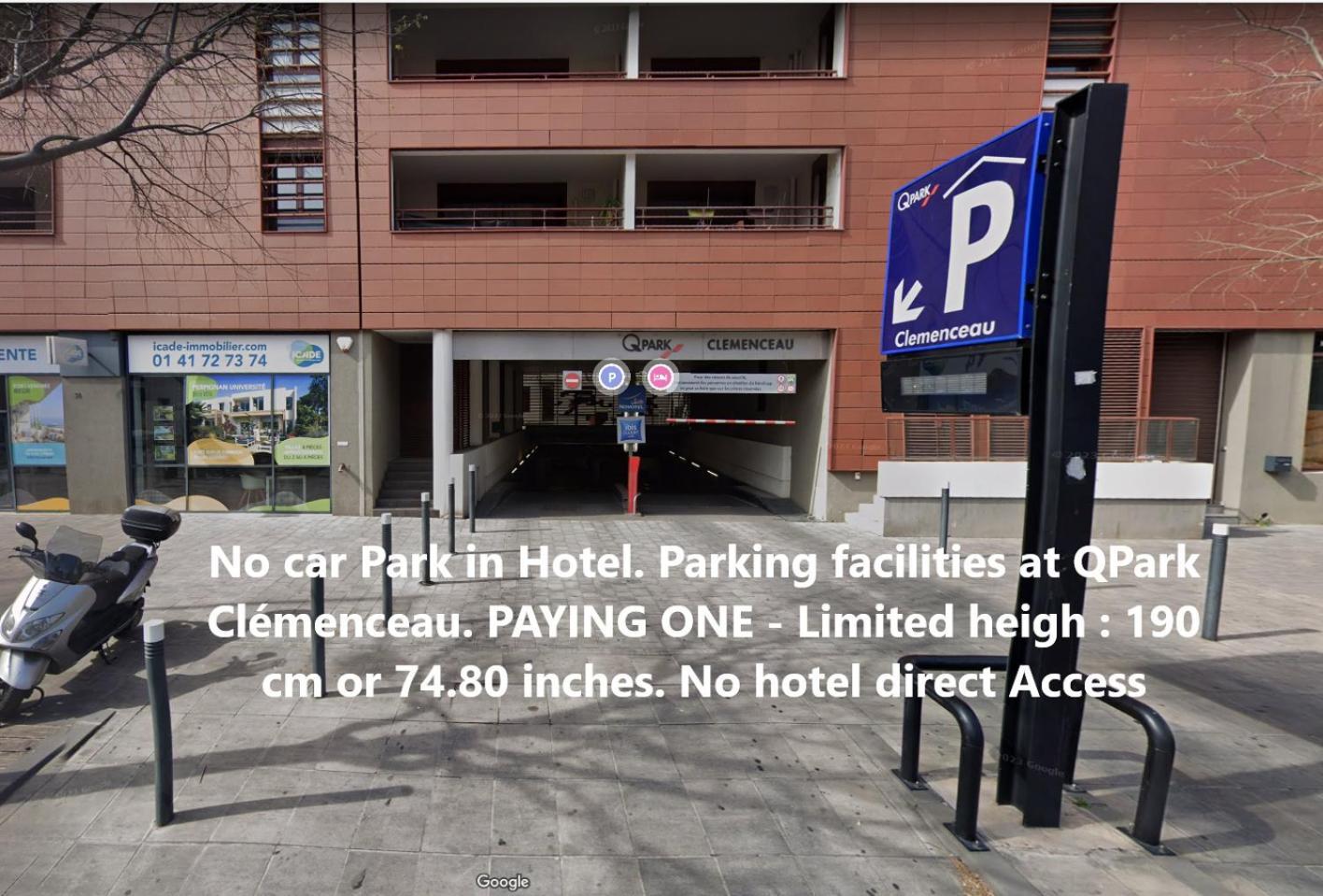 Ibis Budget Perpignan Centre Eksteriør bilde